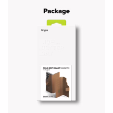 Ringke รุ่น Folio Grip Wallet Magnetic - เคส Galaxy S25 Ultra / S24 Ultra / S23 Ultra - สี Brown