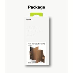 Ringke รุ่น Folio Grip Wallet Magnetic - เคส Galaxy S25 Ultra / S24 Ultra / S23 Ultra - สี Brown