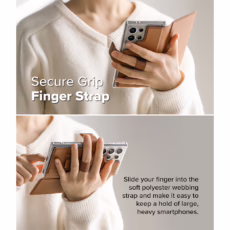 Ringke รุ่น Folio Grip Wallet Magnetic - เคส Galaxy S25 Ultra / S24 Ultra / S23 Ultra - สี Brown
