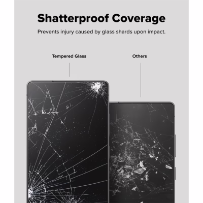 Ringke รุ่น Easy Slide Tempered Glass - ฟิล์มกระจก Galaxy S25 Ultra (ฟิล์ม 2 แผ่น พร้อมอุปกรณ์ติดตั้ง)