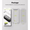 Ringke รุ่น Easy Slide Tempered Glass - ฟิล์มกระจก Galaxy S25 Ultra (ฟิล์ม 2 แผ่น พร้อมอุปกรณ์ติดตั้ง)