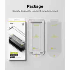 Ringke รุ่น Easy Slide Tempered Glass - ฟิล์มกระจก Galaxy S25 Ultra (ฟิล์ม 2 แผ่น พร้อมอุปกรณ์ติดตั้ง)