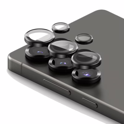 Ringke รุ่น Camera Lens Frame Glass - กระจกเลนส์กล้อง Galaxy S25 Ultra (ฟิล์ม 2 ชิ้น)