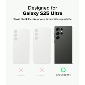 Ringke รุ่น Camera Lens Frame Glass - กระจกเลนส์กล้อง Galaxy S25 Ultra (ฟิล์ม 2 ชิ้น)