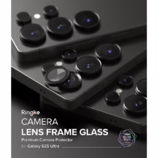 Ringke รุ่น Camera Lens Frame Glass - กระจกเลนส์กล้อง Galaxy S25 Ultra (ฟิล์ม 2 ชิ้น)