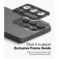 Ringke รุ่น Camera Lens Frame Glass - กระจกเลนส์กล้อง Galaxy S25 Ultra (ฟิล์ม 2 ชิ้น)
