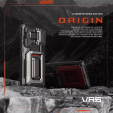 VRS รุ่น D-Wallet Origin - เคส Galaxy S25 Ultra - สี Metallic Green