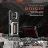 VRS รุ่น D-Wallet Origin - เคส Galaxy S25 Ultra - สี Metallic Green