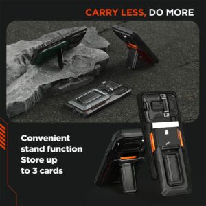 VRS รุ่น D-Wallet Origin - เคส Galaxy S25 Ultra - สี Black