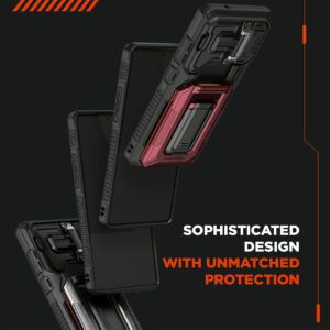 VRS รุ่น D-Wallet Origin - เคส Galaxy S25 Ultra - สี Black