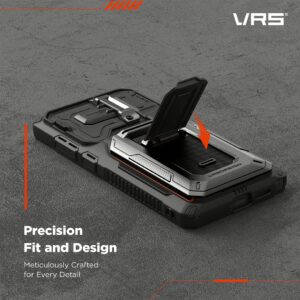 VRS รุ่น D-Wallet Origin - เคส Galaxy S25 Ultra - สี Black