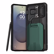 VRS รุ่น D-Wallet Origin Lite - เคส Galaxy S25 Ultra - สี Metallic Green