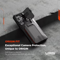 VRS รุ่น D-Wallet Origin Lite - เคส Galaxy S25 Ultra - สี Black