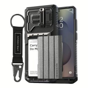 VRS รุ่น Damda Glide Ultimate - เคส Galaxy S25 Ultra - สี Metallic Black