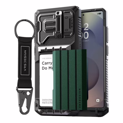 VRS รุ่น Damda Glide Ultimate - เคส Galaxy S25 Ultra - สี Metallic Green
