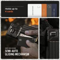VRS รุ่น Damda Glide Ultimate - เคส Galaxy S25 Ultra - สี Metallic Black