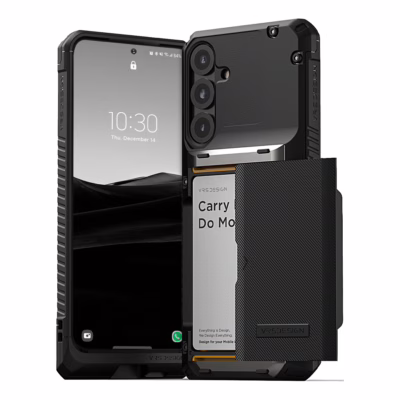 VRS รุ่น Damda Glide Pro - เคส Galaxy S25 Plus - สี Black Groove