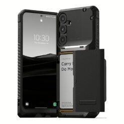 VRS รุ่น Damda Glide Pro - เคส Galaxy S25 Plus - สี Black Groove