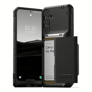 VRS รุ่น Damda Glide Pro - เคส Galaxy S25 Plus - สี Black Groove