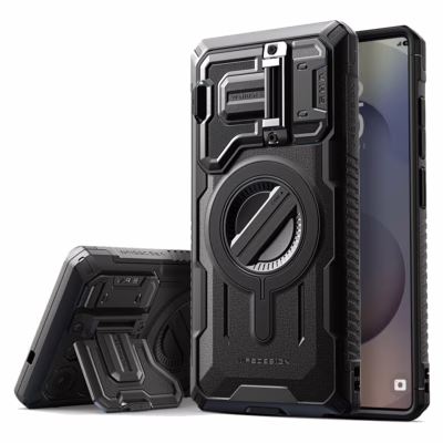VRS รุ่น TerraGuard Ultimate - เคส Galaxy S25 Ultra - สี Black / Black