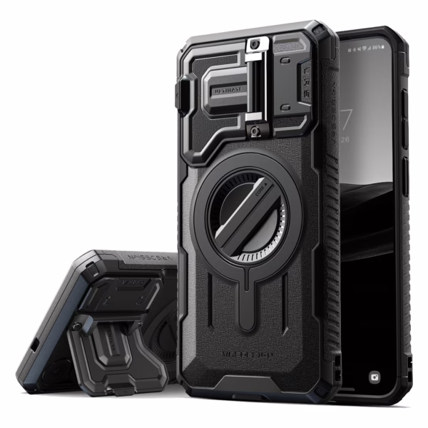 VRS รุ่น TerraGuard Ultimate - เคส Galaxy S25 Plus - สี Black / Black
