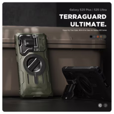 VRS รุ่น TerraGuard Ultimate - เคส Galaxy S25 Plus - สี Black / Black
