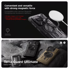 VRS รุ่น TerraGuard Ultimate - เคส Galaxy S25 Plus - สี Black / Black