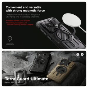 VRS รุ่น TerraGuard Ultimate - เคส Galaxy S25 Ultra - สี Black / Black