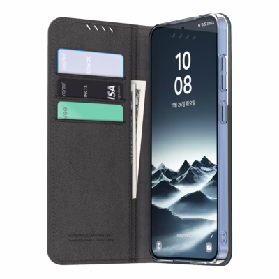 Araree รุ่น Mustang Diary - เคส Galaxy S25 Ultra - สี Black