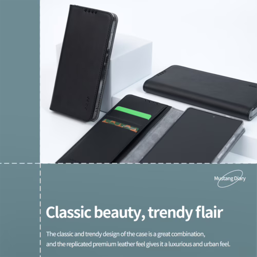 Araree รุ่น Mustang Diary - เคส Galaxy S25 Ultra - สี Black