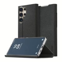Araree รุ่น Bonnet Stand - เคส Galaxy S25 Ultra - สี Black