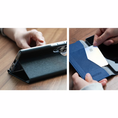 Araree รุ่น Bonnet Stand - เคส Galaxy S25 Ultra - สี Black