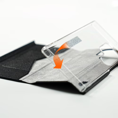 Araree รุ่น Bonnet Stand - เคส Galaxy S25 Ultra - สี Black