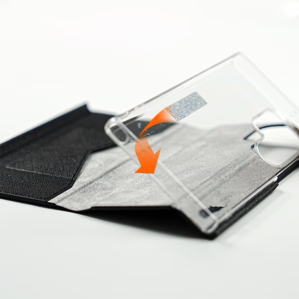 Araree รุ่น Bonnet Stand - เคส Galaxy S25 Ultra - สี Black