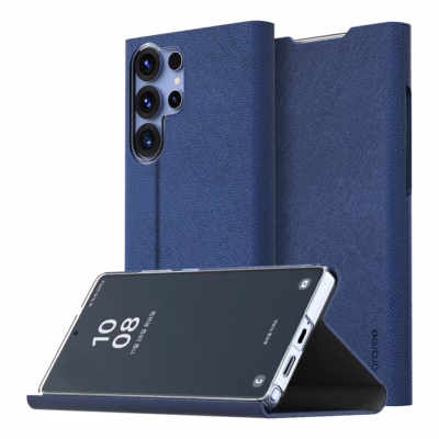 Araree รุ่น Bonnet Stand - เคส Galaxy S25 Ultra - สี Blue