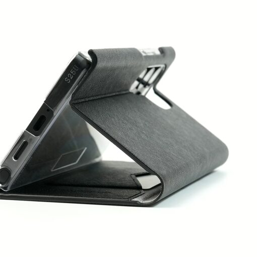 Araree รุ่น Bonnet Stand - เคส Galaxy S25 Ultra - สี Blue - Image 9