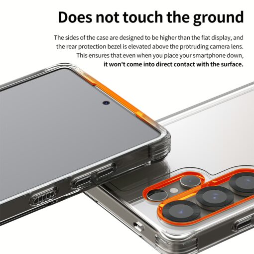 Araree รุ่น Flexield - เคส Galaxy S25 Ultra - สี Clear Black - Image 6