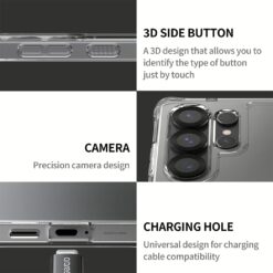 Araree รุ่น Flexield - เคส Galaxy S25 Ultra - สี Clear Black