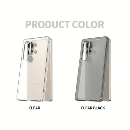 Araree รุ่น Flexield - เคส Galaxy S25 Ultra - สี Clear Black - Image 4
