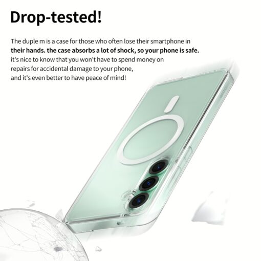 Araree รุ่น Duple M - เคส Galaxy S25 Plus - สี Clear - Image 12