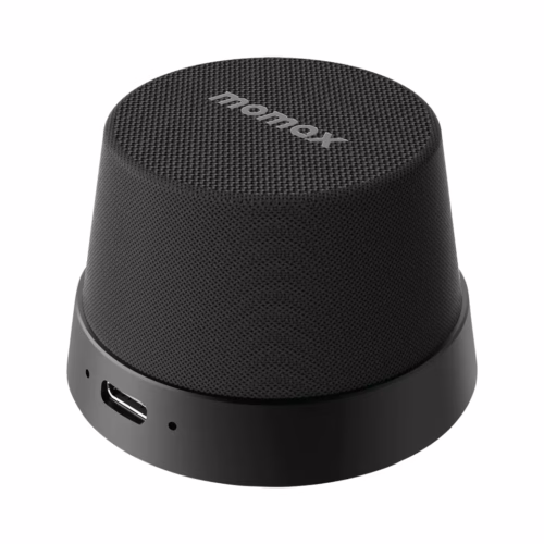 Momax รุ่น 1-Vibe Go - ลำโพง Magnetic - สี Black