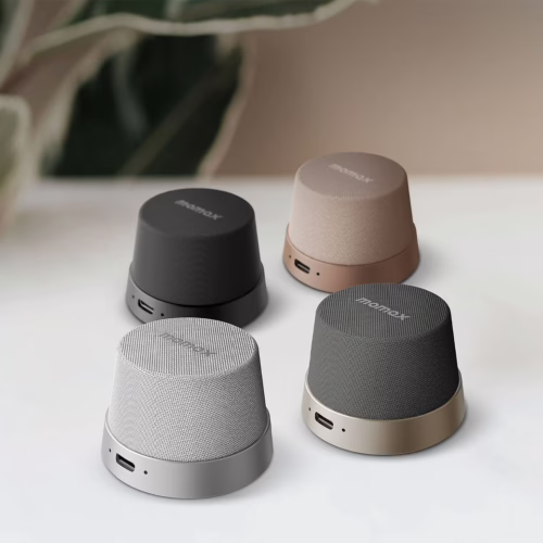 Momax รุ่น 1-Vibe Go - ลำโพง Magnetic - สี Black