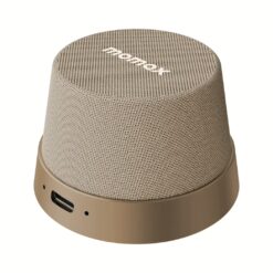 Momax รุ่น 1-Vibe Go - ลำโพง Magnetic - สี Sandstone