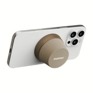 Momax รุ่น 1-Vibe Go - ลำโพง Magnetic - สี Sandstone