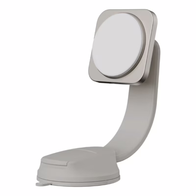 Momax รุ่น Q2.Mag Mount - แท่นชาร์จไร้สายติดรถยนต์ - สี Titanium