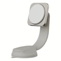 Momax รุ่น Q2.Mag Mount - แท่นชาร์จไร้สายติดรถยนต์ - สี Titanium