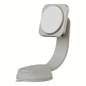 Momax รุ่น Q2.Mag Mount - แท่นชาร์จไร้สายติดรถยนต์ - สี Titanium
