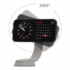 Momax รุ่น Q2.Mag Mount - แท่นชาร์จไร้สายติดรถยนต์ - สี Titanium