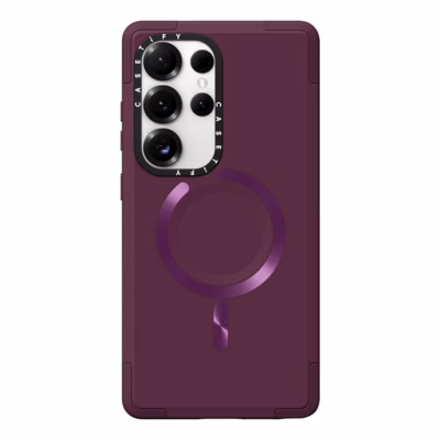 Casetify รุ่น Force Case - เคส Galaxy S25 Ultra - สี Mulberry