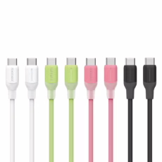 Momax สายชาร์จ รุ่น 1-Link ชาร์จไว 60W PD 3.0 USB-C to C (ยาว 1.2m) - สี Black